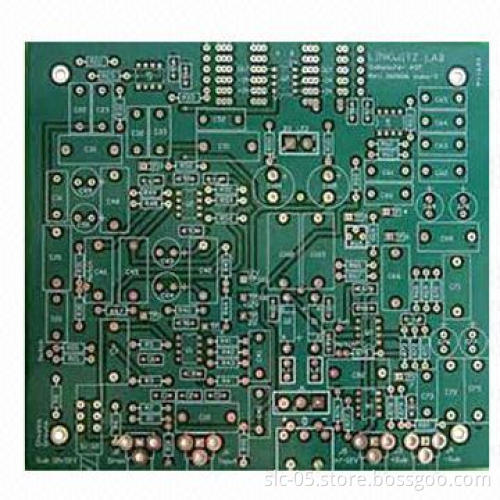 4-layer FR-4 PCBs, surface chem Ag and solder mask green with silkscreen white